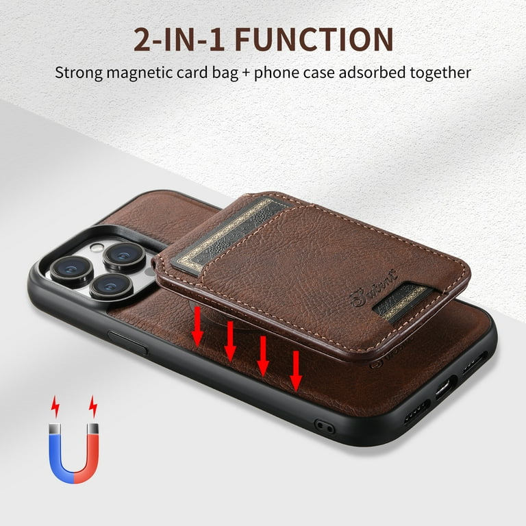 Support Magsafe Charger] iPhone 12 Pro Max Wallet Case