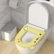 thumbnail image 4 of Asiento de Inodoro para Cuatro Estaciones con Asa Cálida y Lavable Cojín de Asiento de Inodoro de Eva Lavable para El Hogar, 4 of 6