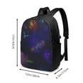 thumbnail image 4 of YFYANG 17" Laptop Backpack, Mysterious Dream Space Fashion Travel Work Backpack with USB and Headphone Cable Interface for Men and Women, 4 of 8