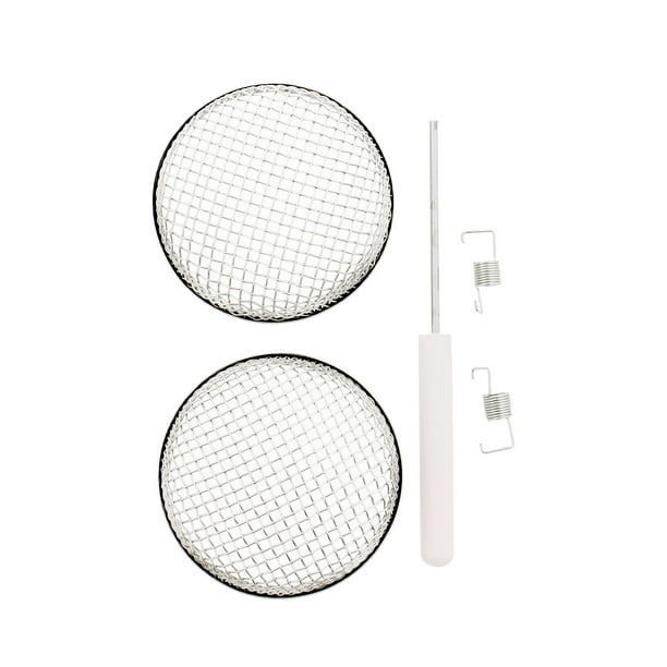 Abn Camper Trailer Rv Furnace Vent Bug Screen Cover 2 8 X 1 2 Inch 2 Pack Walmart Com Walmart Com