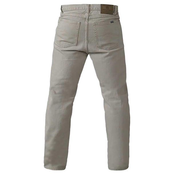 Duke Rockford RJ510 Jeans Uomo Comfort, Lavato Sulla Pietra, Vita 48 Lunghezza 30 - Classico 5 Tasche - 2