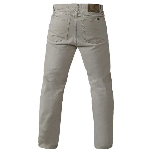 Duke - Pantalón cómodo modelo Rockford tallas grandes para hombre (Efecto lejía)