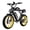 Yellow, variant on Dual Motor Dual Battery Electric Bike for Adults, 3000W 52V 37MPH 20" Fat Tire Electric Motorcycle Bike, 7 Speed Full Suspension UL2849