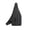 🔥 Black_Hot#676, variant on Mens Crossbody Chest Bag with Multiple Pockets Water Leather Shoulder Sling for Outdoor Travel and Everyday Essentials Fits Tablet Adjustable Strap Earphone Port Lightweight