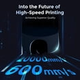 thumbnail image 3 of FLASHFORGE Adventurer 5M 3D Printer with Fully Auto Leveling Max 600mm/s High Speed Printing 280C Direct Extruder with 3S Detachable Nozzle Core XY All Metal Structure Print Size 220x220x220mm, 3 of 5