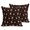 Black, Red, White, variant on Christmas Gnomes Lumbar Pillow Covers 12 x 20 Inch Pillow Covers Set of 2 Decorative Black Xmas Star Hat Axe Wood Cartoon Cushion Case Cotton Linen Pillowcases with Zipper for Couch Sofa Bed