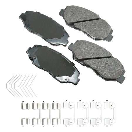 Akebono PRO-ACT Ultra-Premium Brake Pad Set  Ceramic