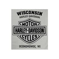 thumbnail image 2 of 2X-Large Mens Sweatshirt, Heritage H-D, Gray Crew Neck (2XL) 30296642, 2 of 2