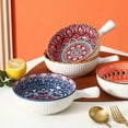 thumbnail image 5 of Qeeadeea Soup Bowl With Handle, 18 Oz Onion Soup Bowl, Microwave And Oven Safe, Stackable Baking Bowl.-Style1, 5 of 7