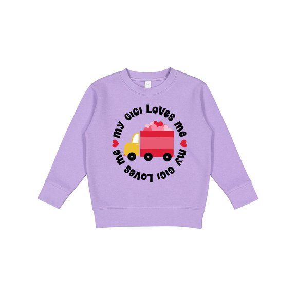 Inktastic My Gigi Loves Me Toddler Sweatshirt