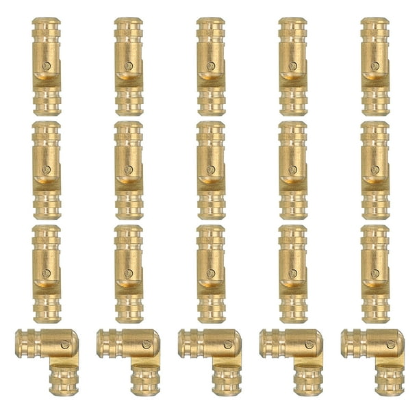 Bisagras de Barril de Latón Ocultas Uxcell Bisagras Invisibles Soporte Plegable Bisagra Cilíndrica Oculta 20 0.7"x0.2"