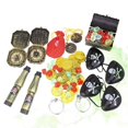 thumbnail image 3 of 60pcs Pirate Treasure Toy Dress Up Props Cosplay Costume Tools Gold Coin Mini Cartoon Pocket Treasure Box for Kids Children, 3 of 4
