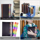 thumbnail image 5 of Carpeta de clasificación de arcoíris de 12 capas para almacenamiento de archivos de libros de información a4 multicapa, 5 of 5