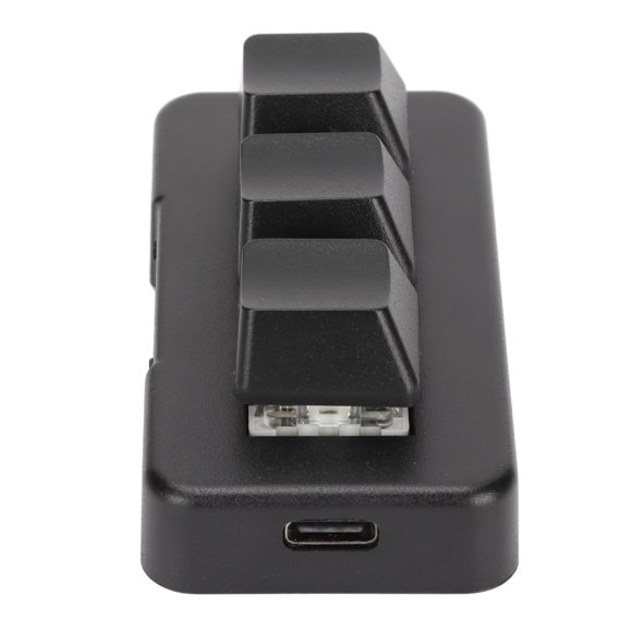 Macro Mechanical Keyboard, Wired USB 3 Keys Keyboard  For Computer Universal
