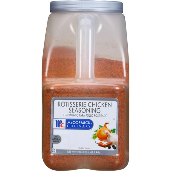 McCormick Culinary Kosher Rotisserie Chicken Seasoning, 6.5 lb Jug