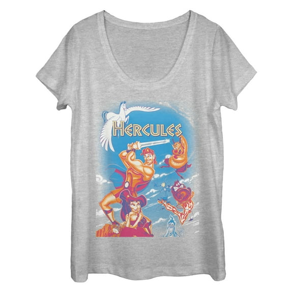 Women's Hercules Classic Scene Scoop Neck Athletic Heather 2X Large