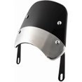 thumbnail image 3 of Windshield Motorcycle Wind Deflector Universal Windshield For SV1000 Bandit 250 CB550 RZ250R SRX600 6.5'9.45' Headlight Black, 3 of 5