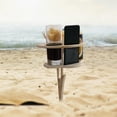 thumbnail image 4 of Mini estante de picnic BLESIY portabotellas plegable color madera, 4 of 8