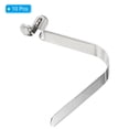 thumbnail image 3 of Unique Bargains 8x5.5mm Kayak Paddle Snaps, Hollow Button Single Pin Lock Tube Spring Clips for Tent Pole, 10 Pack, 3 of 6