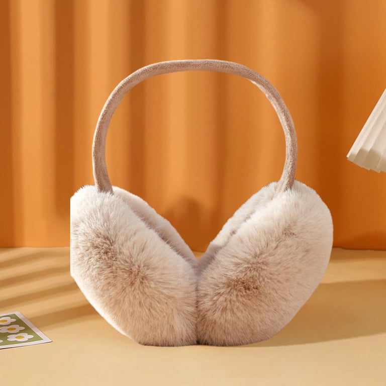 Fluffy Adjustable Ear Muffs Lainlight Ear Muffs Winter Women Girls Adjustable Faux Fur  main image 2