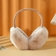 thumbnail image 2 of Cute Foldable Warm Earmuffs, Anti-freeze, Stylish, Beige, 2 of 6