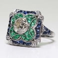 thumbnail image 2 of Jewelry On Clearance Elegant New Colorful Lady Finger Perfect For Party Day Great Gift Green 7, 2 of 7