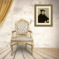 thumbnail image 3 of Cranach, Lucas 25x32 Gold Ornate Wood Framed with Double Matting Museum Art Print Titled - Martin Luther, 3 of 4