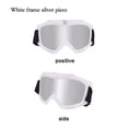 thumbnail image 3 of 11-Color UV Protection Anti-Fog Motocross - 368 Model White Frame Gray Lens, TPU & PC Material, Impact-Resistant, Vented Sponge Padding, Elastic Strap for Dirt Biking, Climbing & Outdoor, 3 of 6