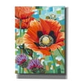 thumbnail image 1 of Epic Graffiti 'Vivid Poppies II' by Carolee Vitaletti, Canvas Wall Art, 12"x16", 1 of 3