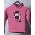 thumbnail image 3 of Cute Trick Or Treat Witch Hoodie Toddler -Image by Shutterstock,  4 Toddler, 3 of 4