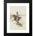 thumbnail image 2 of Henri de Toulouse-Lautrec 11x14 Black Modern Framed Museum Art Print Titled - At the Circus; the Spanish Walk (At the Circus; Spanish Step) (1899), 2 of 5