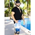thumbnail image 4 of Short Playa y Alberca Hombre Estampado Traje Baño con Forro, 4 of 5