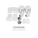 thumbnail image 3 of Dispensador De Cereal Despachador Doble Alimentos color blanco, 3 of 4