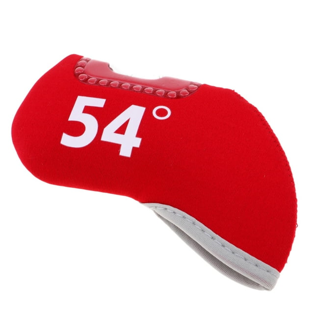Chaussettes de Golf Professionnelles avec Fer - Rouge 54 Degrés