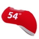 thumbnail image 1 of Funda para putter de hierro de golf 8 degree, 50 degree, 52 degree, 54 degree, 56 degree, 58 degree, 60 degree - 5 Azul marino 54 grados rojo, 1 of 7