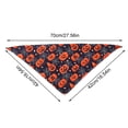 thumbnail image 3 of Halloween Dog Kitty Bandana for Small Medium Large Pets with Soft Flexible Slobber Scarf, Adjustable Neck Kerchief for Party Outfit by MPOISVA, 3 of 5