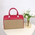 thumbnail image 2 of Michael Kors Travel Medium Carmine Pink Signature Duffle Bag, 2 of 8