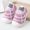 thumbnail image 2 of Unsex Baby First Walking Shoes boy Girl Infant No-Sliper Lightweight Sneakers,6 12 18 24 36 Months Toddler Protect Toes Sock Shoes, 2 of 6