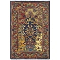 thumbnail image 3 of Safavieh Heritage Malcolm Oriental Area Rug, Multi/Burgundy, 2' x 3', 3 of 9