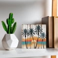 thumbnail image 5 of Golden Ocean Beach Palm Wooden Box Sign Gifts for Best Friends Funny Beach Decorations Boho Bedroom Decor Table Centerpiece Decor Wood Block Signs For Shelf Desk Decoration 5x5 In, 5 of 6