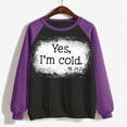 thumbnail image 4 of 2023 Chandail en Molleton Mode pour Femmes 50 % de Réduction Liquidation T-shirt Imprimé Manches Longues Blouse Col Rond Hauts Décontractés Chandail en Molleton, 4 of 5