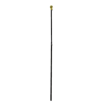 8ft Black (Ball Top) Aluminum Flag Pole Only