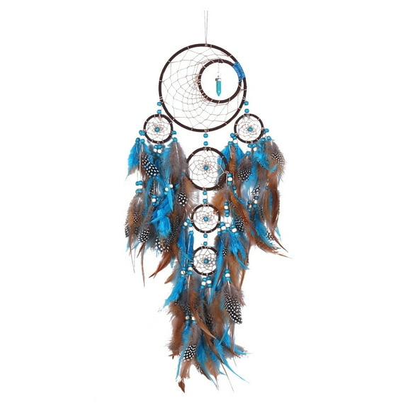 unbranded Macrame Wall Hanging Dream Catcher Ornament Wall Hanging Ornament 60X30CM