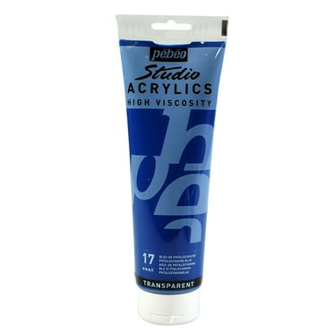Pebeo Studio Acrylic, 250ml, Phtalocyanine Blue