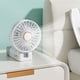 thumbnail image 5 of Ventilador recargable ABS Bewildely 1200M portátil de cuello 5 velocidades ajustable, 5 of 6