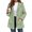 Green, variant on Fleece Jacket for Women Hooded Sherpa Jacket Button Down Cable Knit Long Sleeve Fall Winter Warm Coat with Pockets