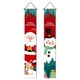 thumbnail image 1 of Navidad Colgando Banners Porche Signos Vertical Cumpleaños Exterior Decoración Adornos Inicio Ventana Adornos Atar Puerta Exterior 166634 2 Piezas Speravity HA010123-06B, 1 of 6