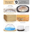 thumbnail image 3 of Difusor de aceites esenciales Levoair Glass Dome, 200 ml, base de madera, 3 of 6