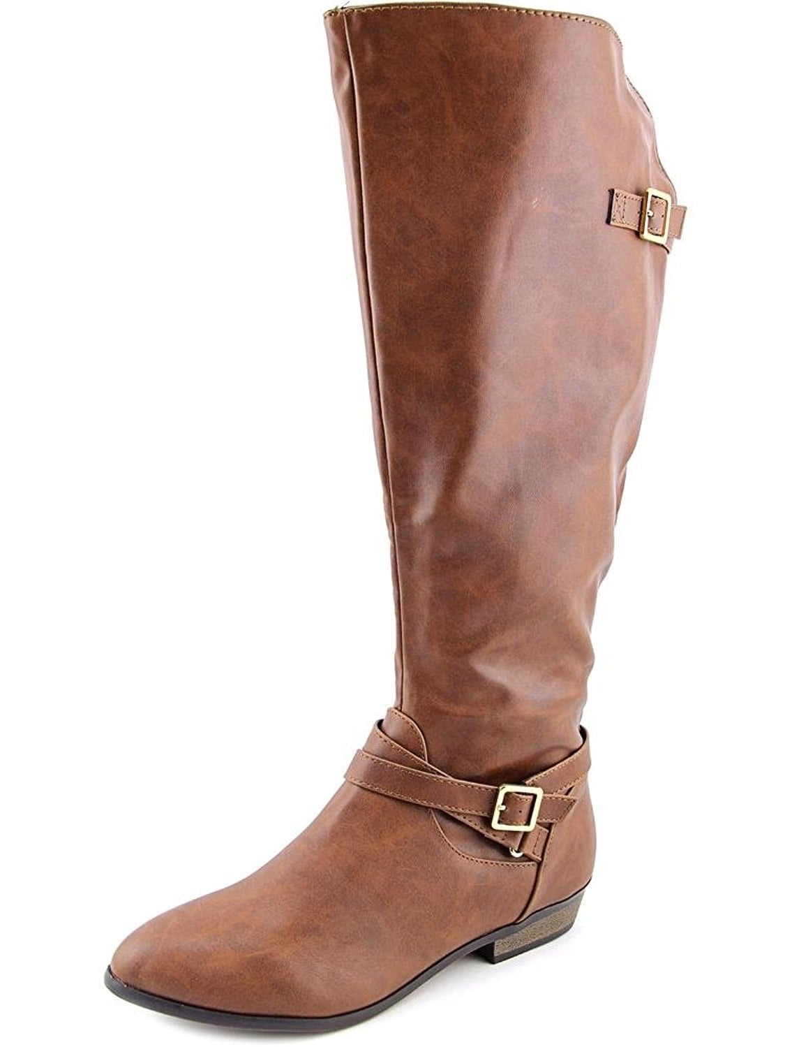 Material Girl Womens Capri Wide Calf Closed Toe Fashion Boots