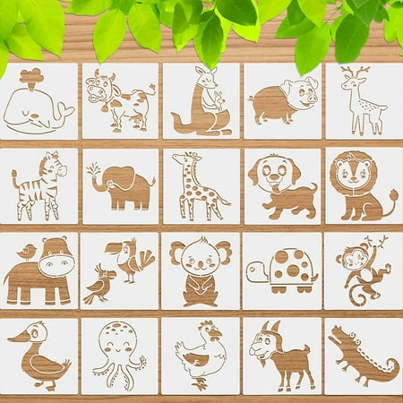 20 Pieces Animal Stencils Painting Art Templates Stencils Reusable Washable Drawing Template Kids Stencils for Scrapbooking Drawing Tracing DIY Furniture Wall Floor Decor, x Inches | Walmart Canada 20 Pieces Animal Stencils Painting Art Templates Stencils Reusable Washable Drawing Template Kids Stencils for Scrapbooking Drawing Tracing DIY Furniture Wall Floor Decor, x Inches | Walmart Canada